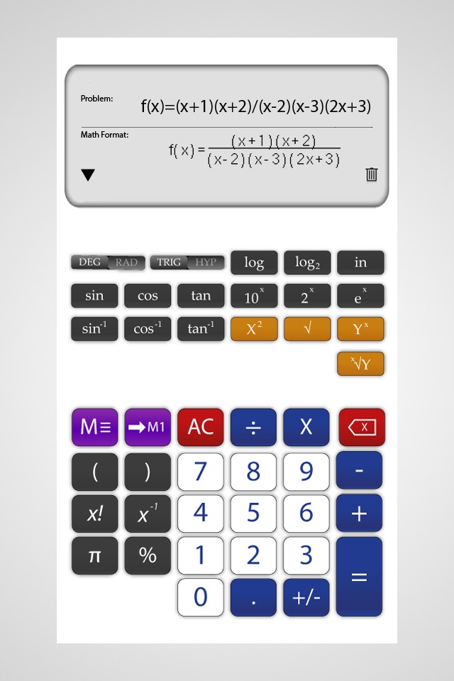 Scientific Calculator math -  آلة حاسبة رياضيات علم الجبر هندسة رياضية  دالة جذر تربيعية screenshot 4