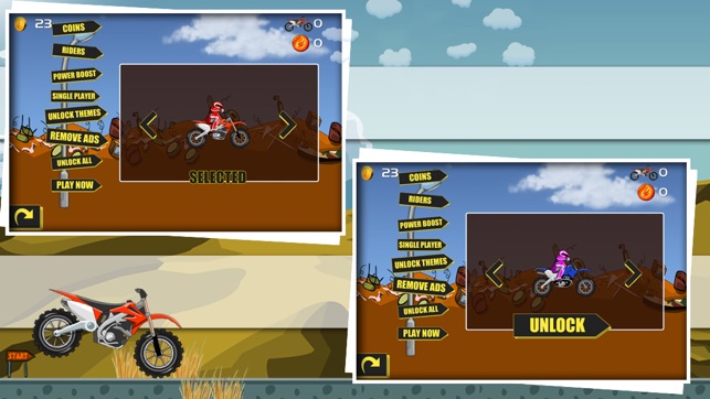 Moto X Trail Race - Extreme Motorcross Stunt Rider Free Game(圖2)-速報App