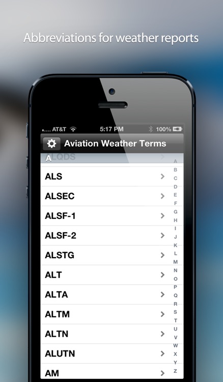 Aviation Weather Abbreviations and Terms