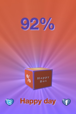 Happy Box - Daily percentage screenshot 2