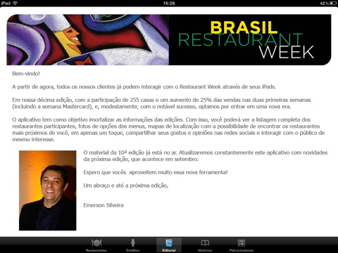 São Paulo Restaurant Week 10ª Edição screenshot 3