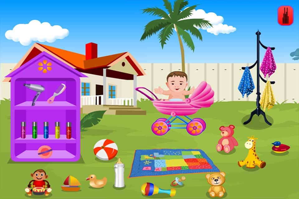 Baby Bathing Free screenshot 2