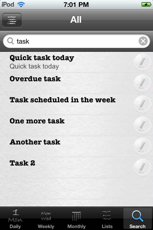 Daily Tasks (To Dos) screenshot-4