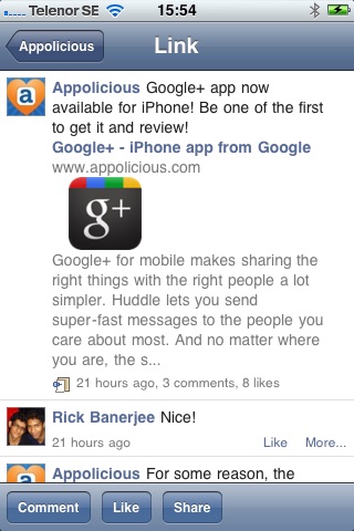 Mobile Share! for Facebook screenshot 2