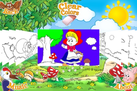 Puzzles N' Coloring - Fairy Tales screenshot 4