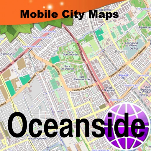 Oceanside, Escondido Street Map icon