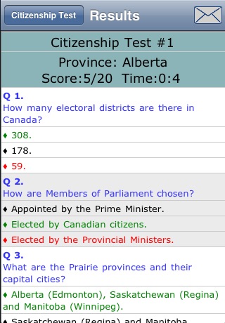 Canadian Citizenship Test screenshot 4