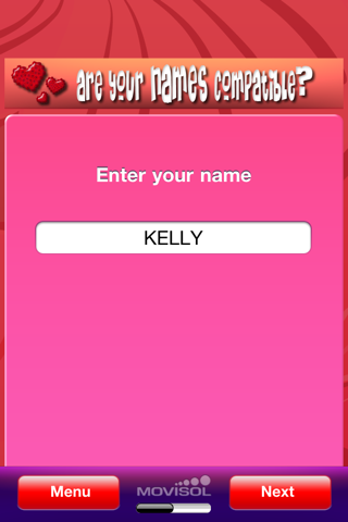 Are your names compatible?: love affinity calculator screenshot 2