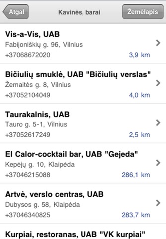 Įmonių katalogas info.lt screenshot 2