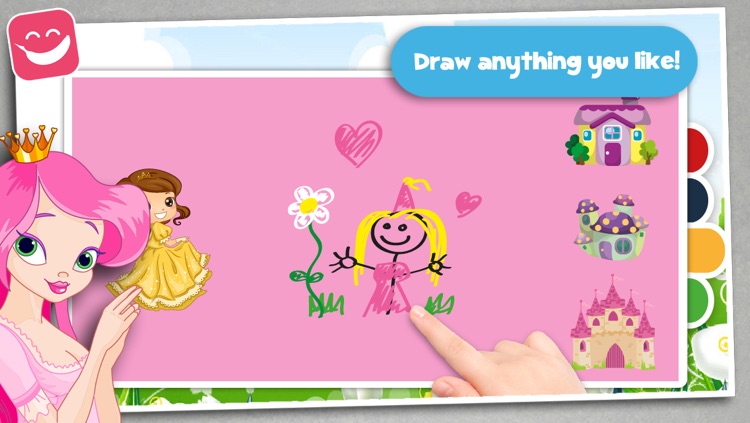 Free Kids Puzzle Teach me Princesses for girls, discover pink pony’s, fairy tales and the magical princess world screenshot-4