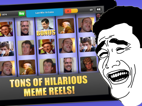 Slots of Laughs - Funny Memes Casino Jackpot Slot Machine Games Games