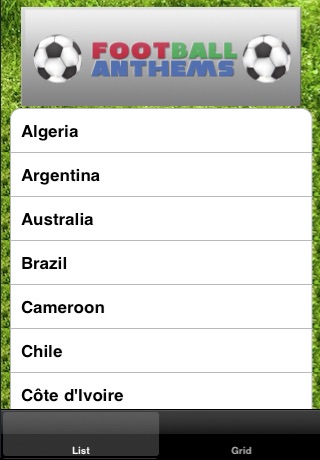Football Anthems screenshot 3
