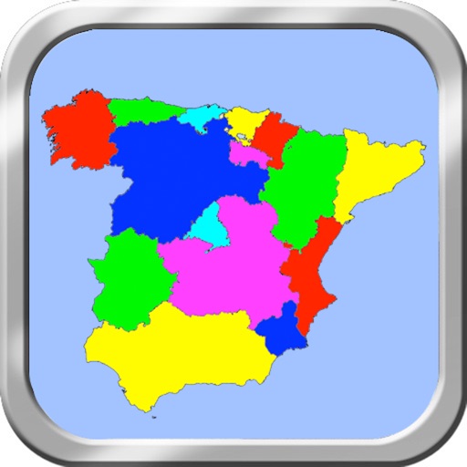 Spain Puzzle Map iOS App