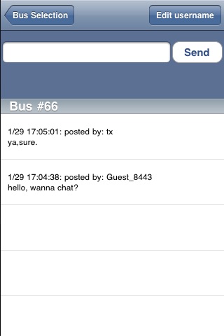 SG Bus Chat screenshot 2