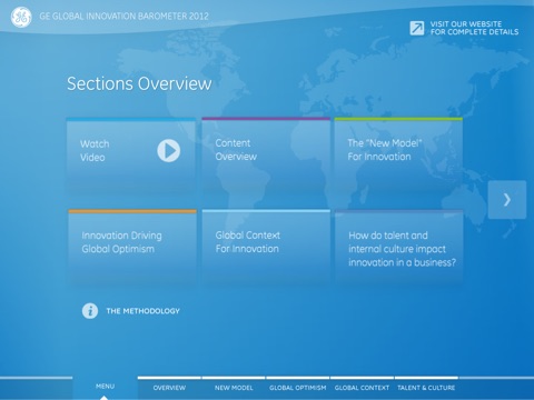 GE Innovation Barometer screenshot 2
