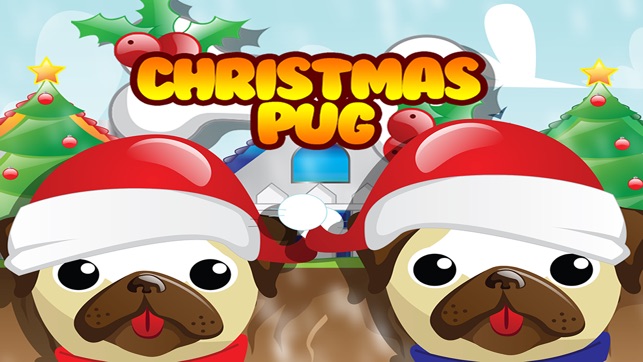 Pet Pug Xmas Eve Run : Free