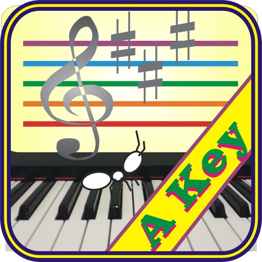 Memorise music staff A key iOS App