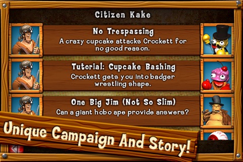 Citizen Kake: A Trouble in Tin Town Adventure screenshot 2