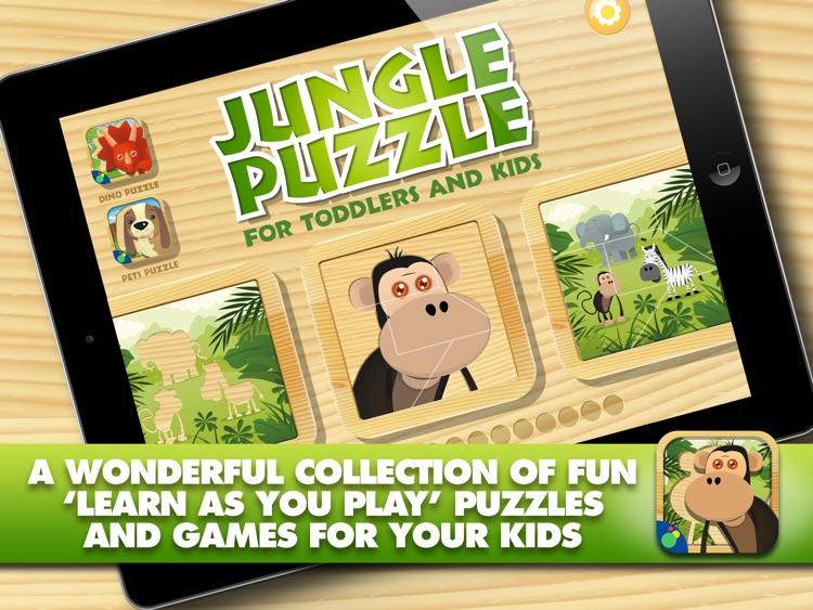 Jungle Animal Puzzles