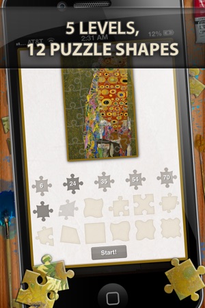 克里姆特拼圖 Klimt Jigsaw Puzzles(圖2)-速報App