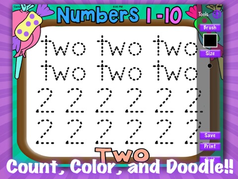 Candy by Numbers - Color, Count, and Doodle Book screenshot 4