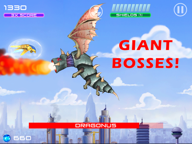 ‎JAM: Jets Aliens Missiles Screenshot