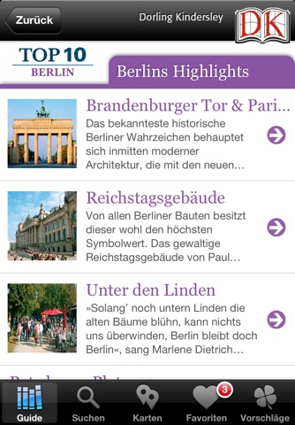 Top 10 Berlin screenshot 2