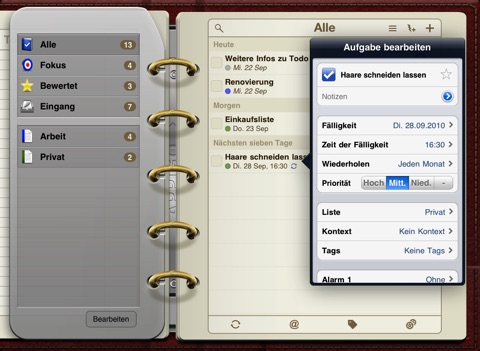 Todo for iPad 6 (for devices that cannot upgrade to version 8) screenshot 2