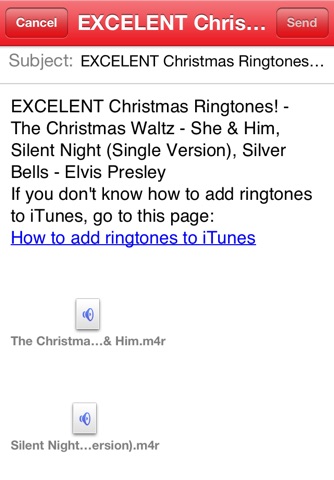 Best Christmas Sounds and Ringtones, High Quality Professional Ringtones! screenshot 4