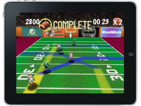 Blitz Football HD FREE screenshot 2