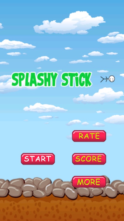 Splashy Stick - the Flappy Stickman screenshot-3
