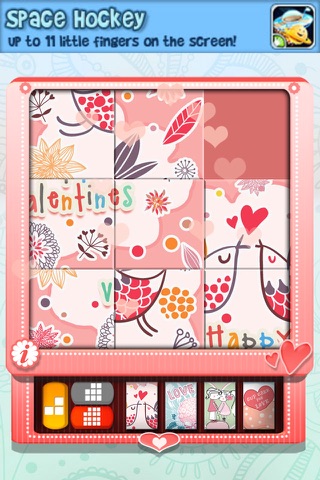 Valentine Slider Puzzle screenshot 3