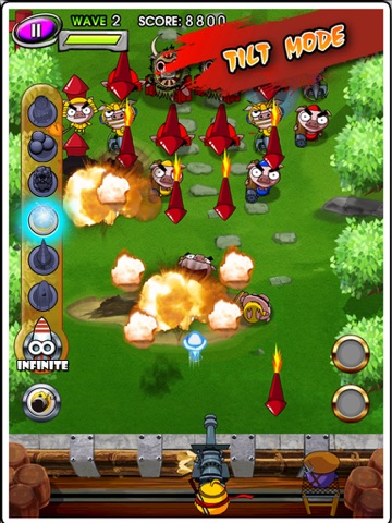 Ninja Chicken 2:Shoot'em Up HD screenshot 4