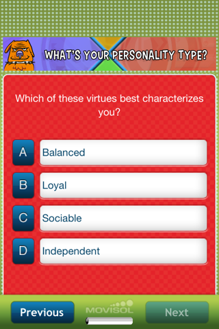 What's your personality type? screenshot 3