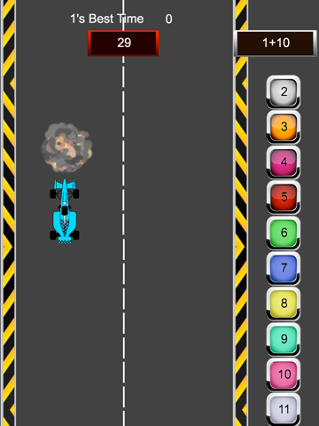 Math Racer HD - Addition screenshot 2