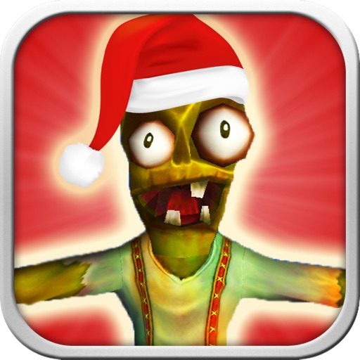 Zombies eat my Christmas Tree Icon