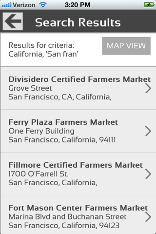 Fresh Food Finder screenshot 3