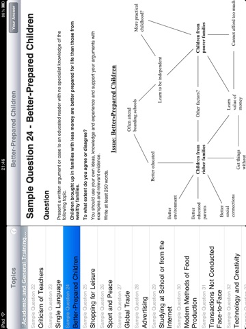 IELTS Writing Academic and General Training - Task 2 for iPad screenshot 3