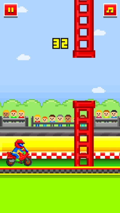 Moto Racers - Free 8-bit Retro Pixel Games