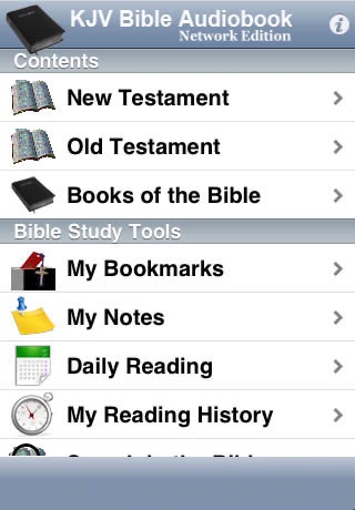 KJV Bible Audiobook Network Edition screenshot 4