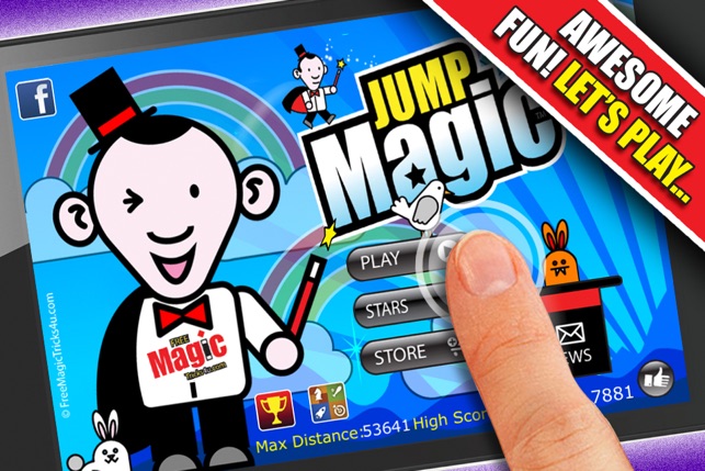 Jump Magic HD Free + Wizard Adventure Game(圖2)-速報App