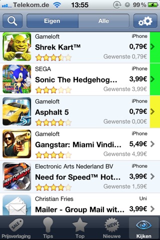 AppTicker Push screenshot 3