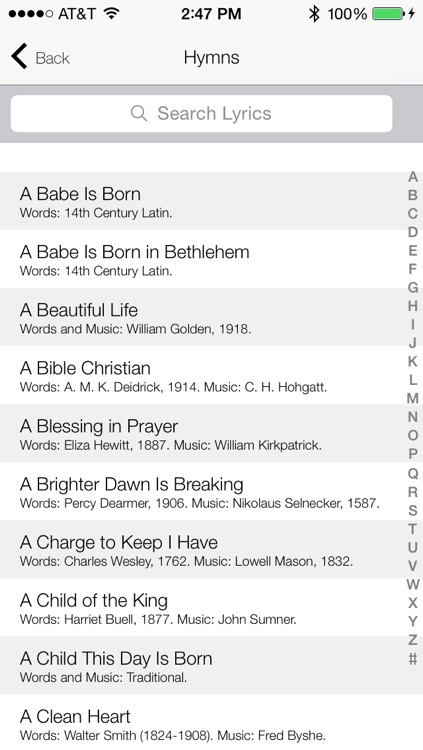 Christian Praise Songbook and Hymnal screenshot-3