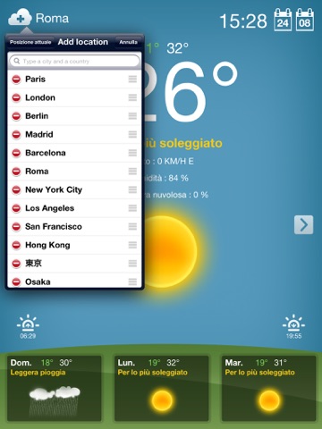 Weather for iPad screenshot 4