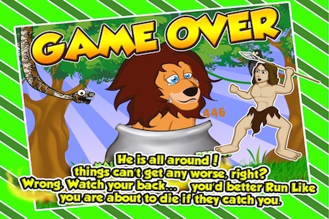Jungle - Run Lion Lite screenshot 4