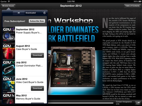 CPU Magazine screenshot 2