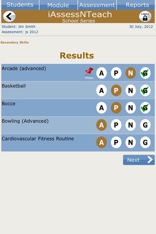 iAssessNTeach School Series screenshot-4