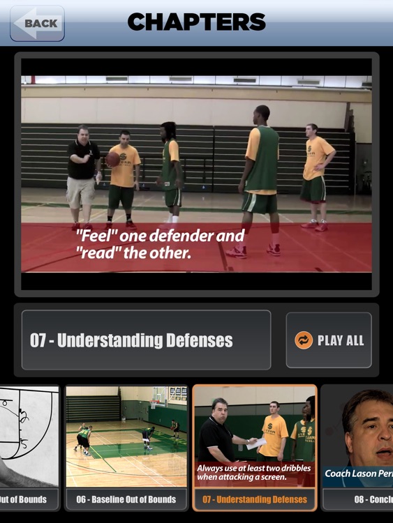 Great Pick & Roll Plays: Using Ball Screens For A Championship Offense - With Coach Lason Perkins - Full Court Basketball Training Instruction - XL screenshot-3