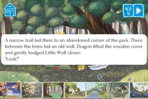 Dragon and Wolf - An Interactive Children`s Book screenshot 4