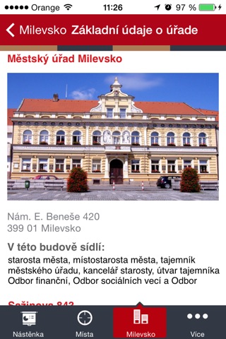 Milevsko screenshot 2